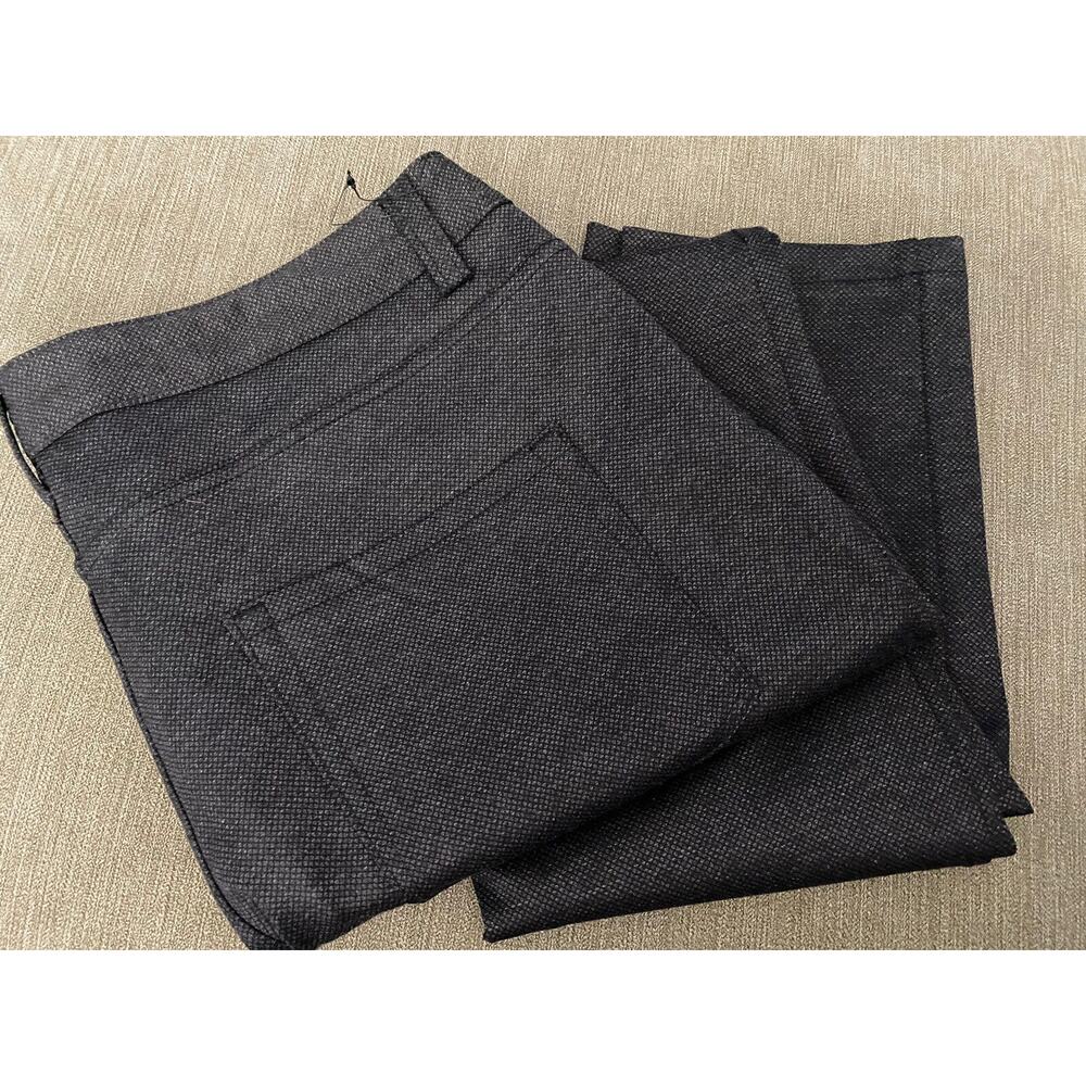 Andrew Marc Womens Stretch Legging Jegging Gray Black Size 14 X 30 Brand New